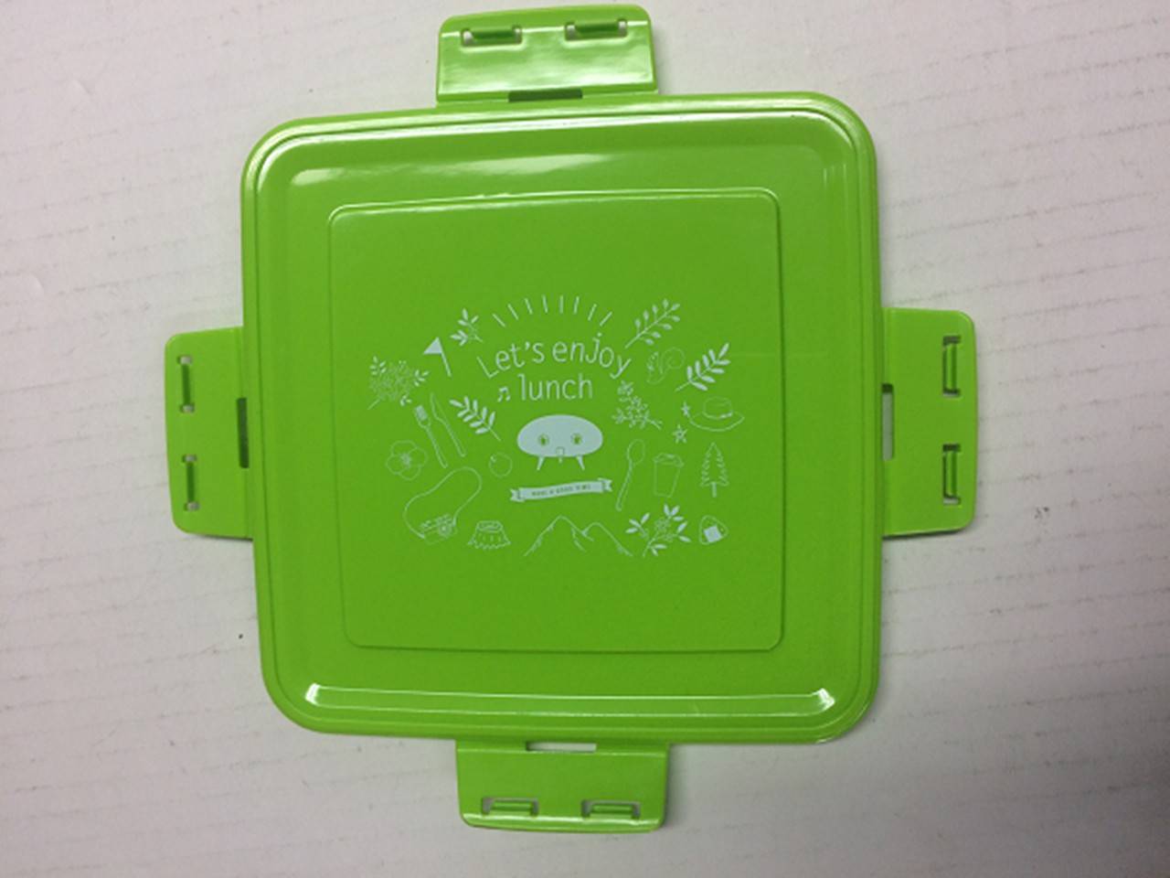 ランチボックスの蓋